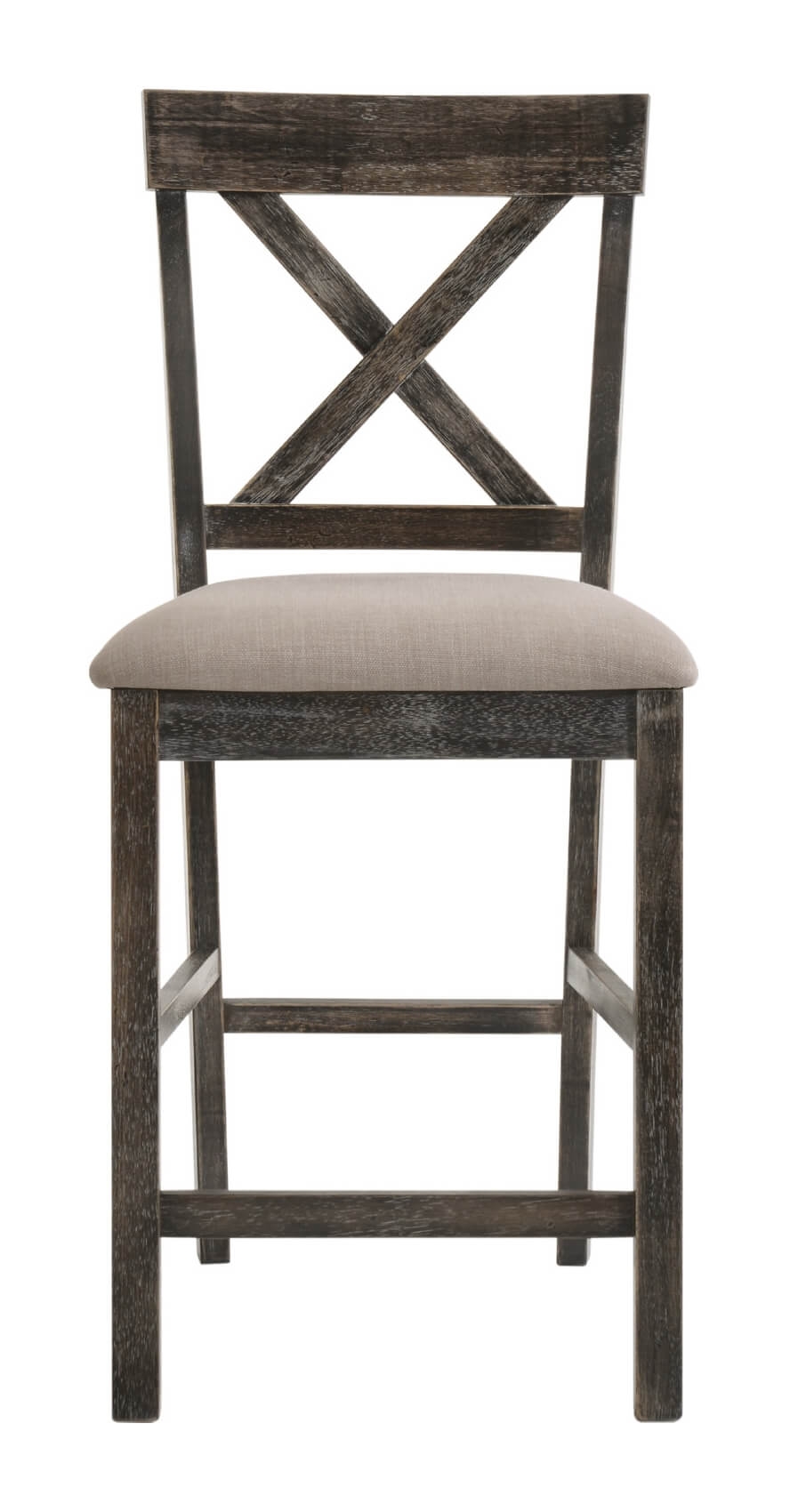Martha II Fabric/Wood Counter Chair