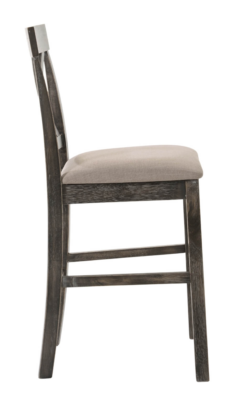 Martha II Fabric/Wood Counter Chair