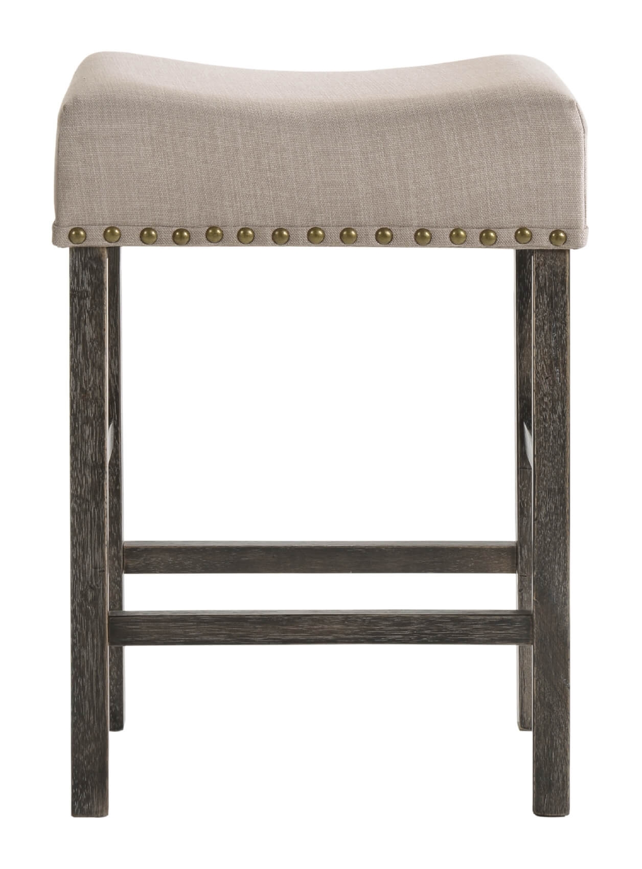 Martha II Fabric/Wood Counter Stool