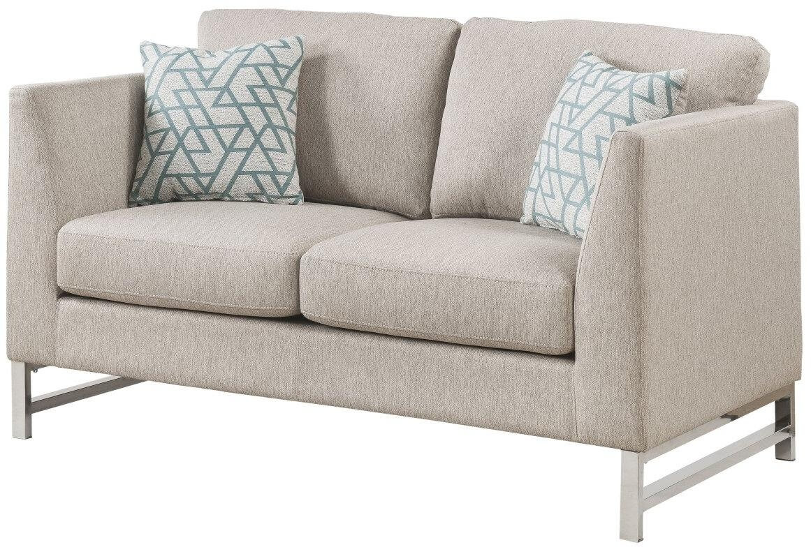 Verali Linen Loveseat