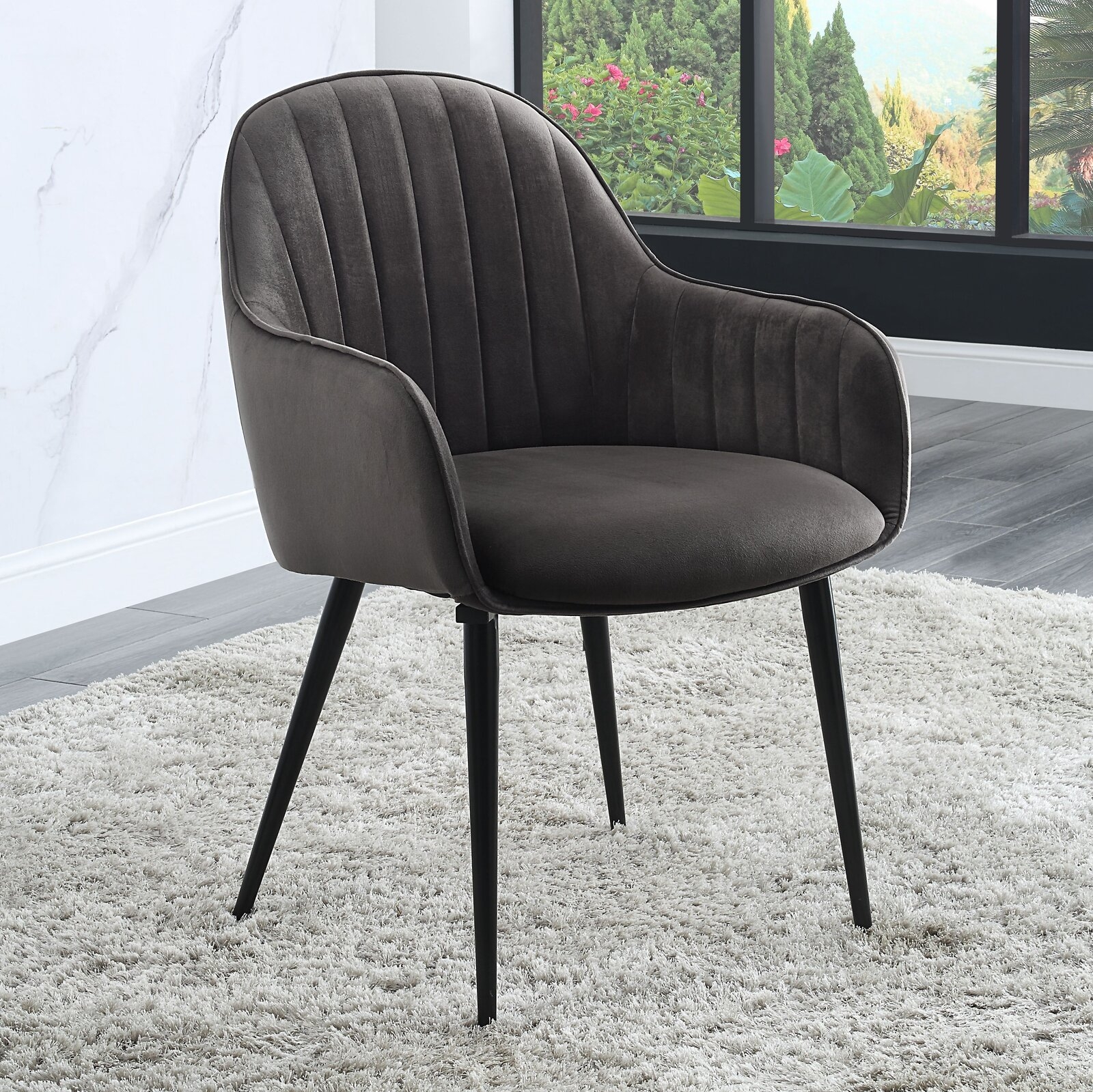 Caspian Fabric Dining Chair