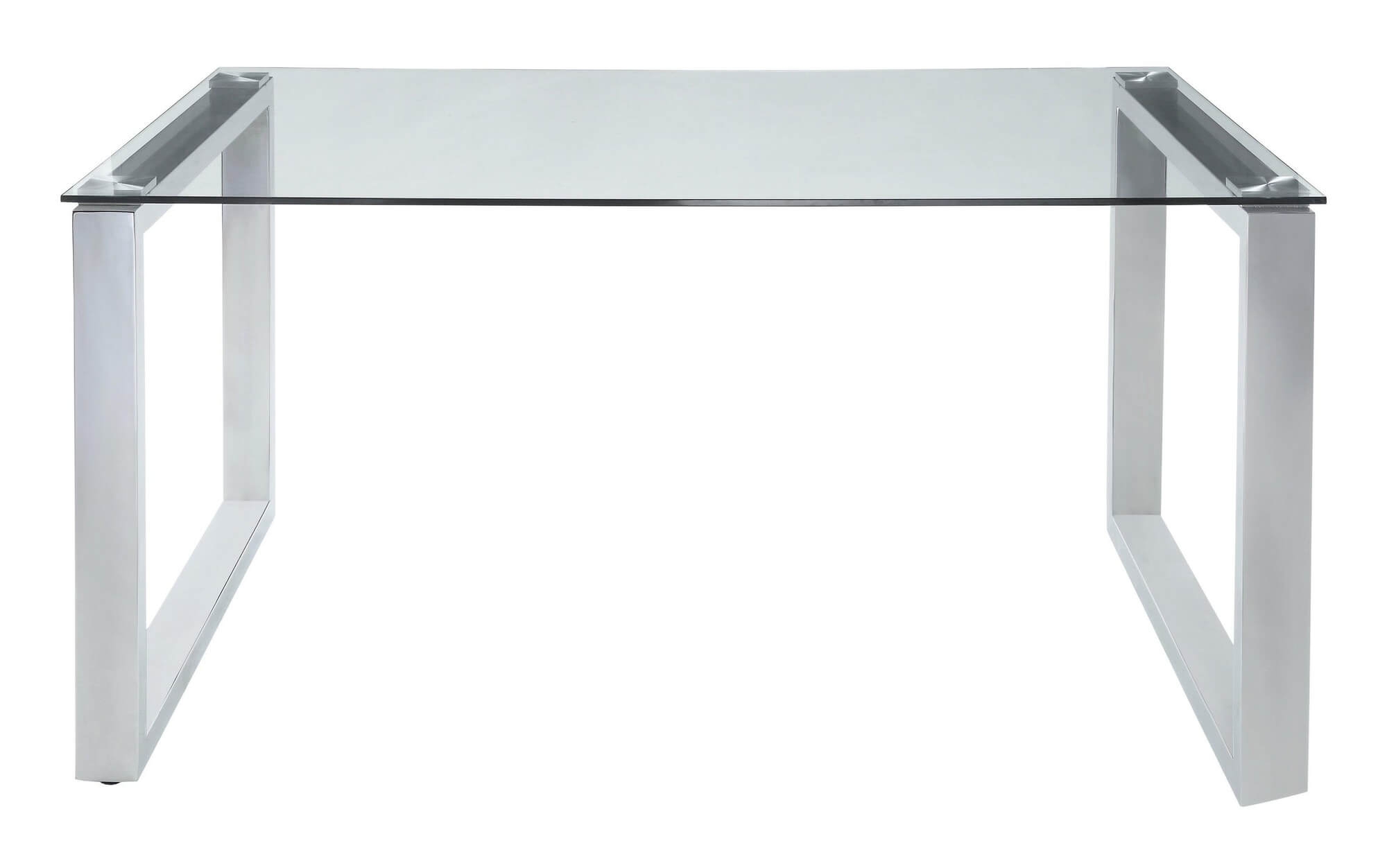 Abraham Glass/Metal Rectangular Dining Set