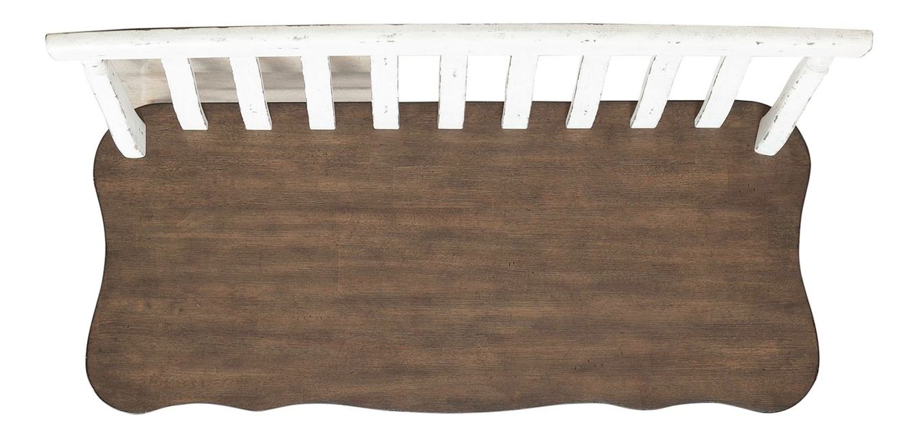Al Fresco Wood Slat Back Bench