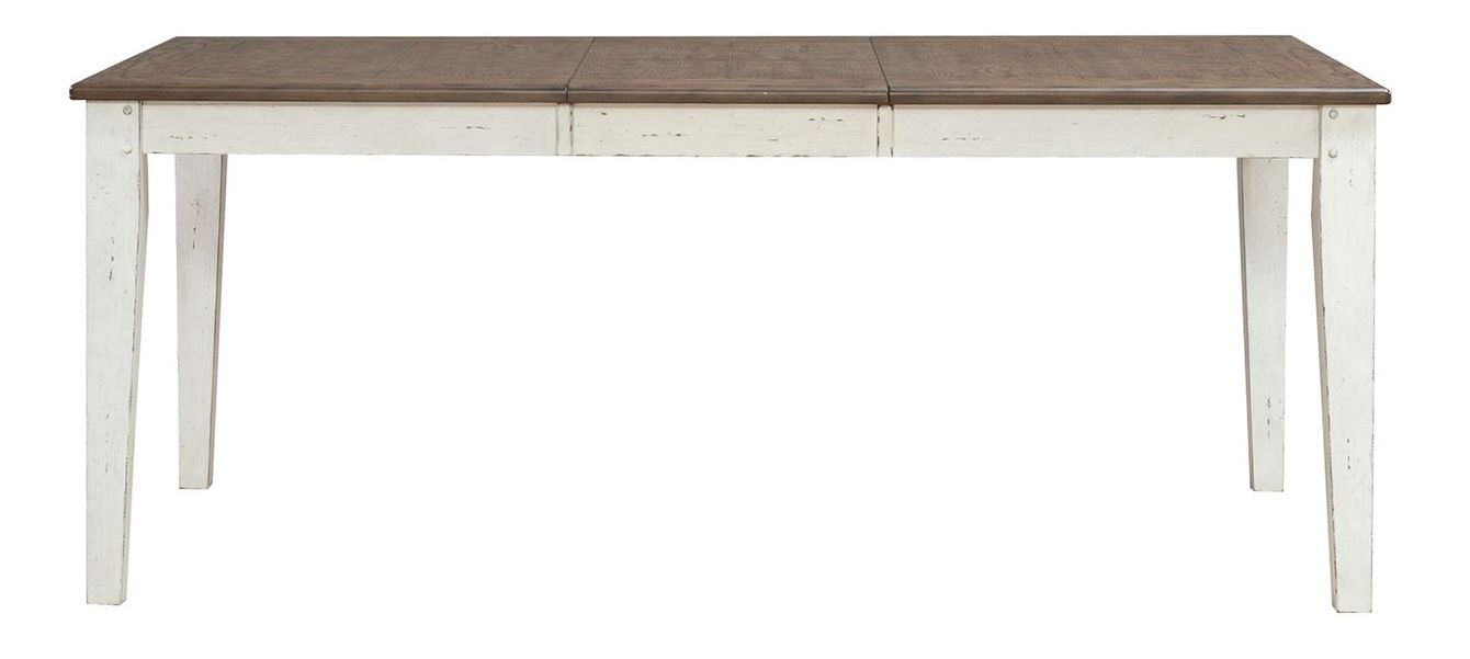 Al Fresco Rectangular Wood Extendable Dining Table