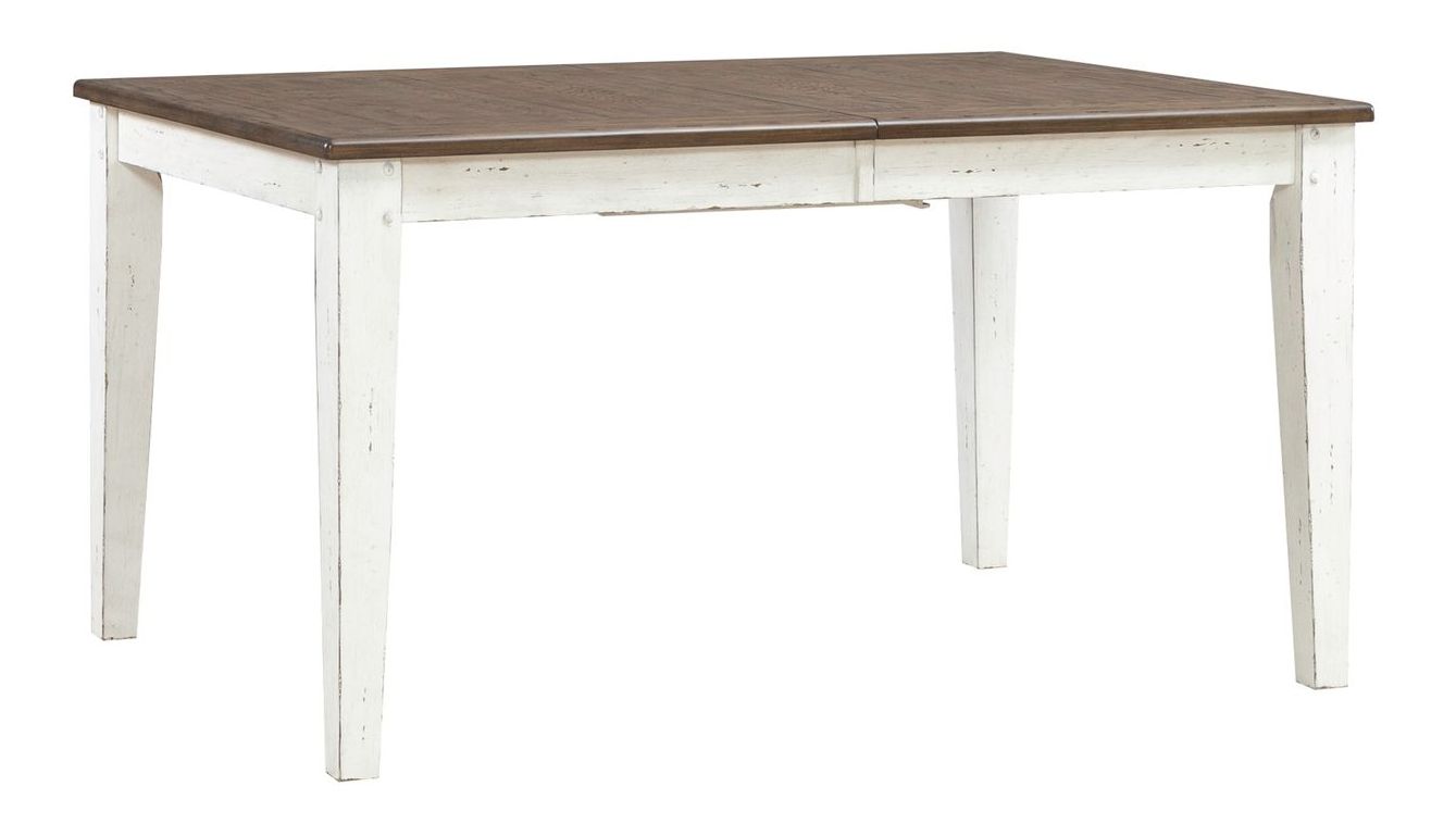 Al Fresco Extendable Wood Dining Room Set | Rectangular Table