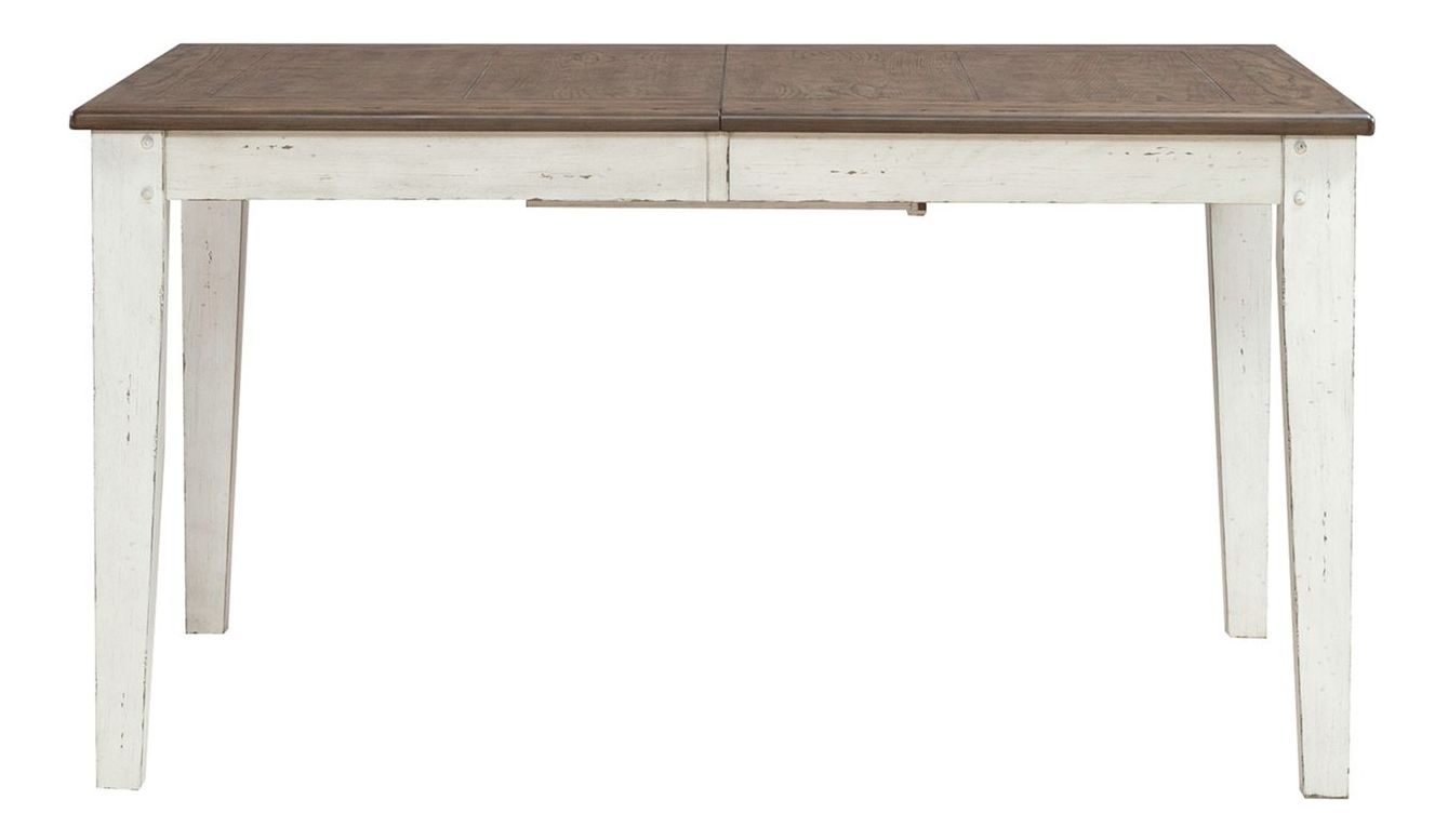 Al Fresco Rectangular Wood Extendable Dining Table