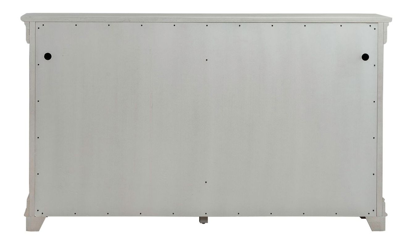 Morrow Bay Wood 4-Door 3-Drawer Hall Buffet