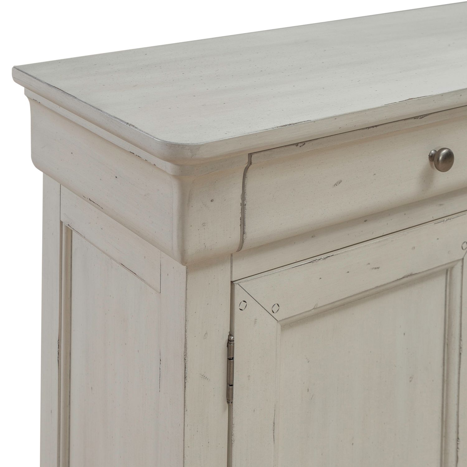 Morrow Bay Wood 4-Door 3-Drawer Hall Buffet