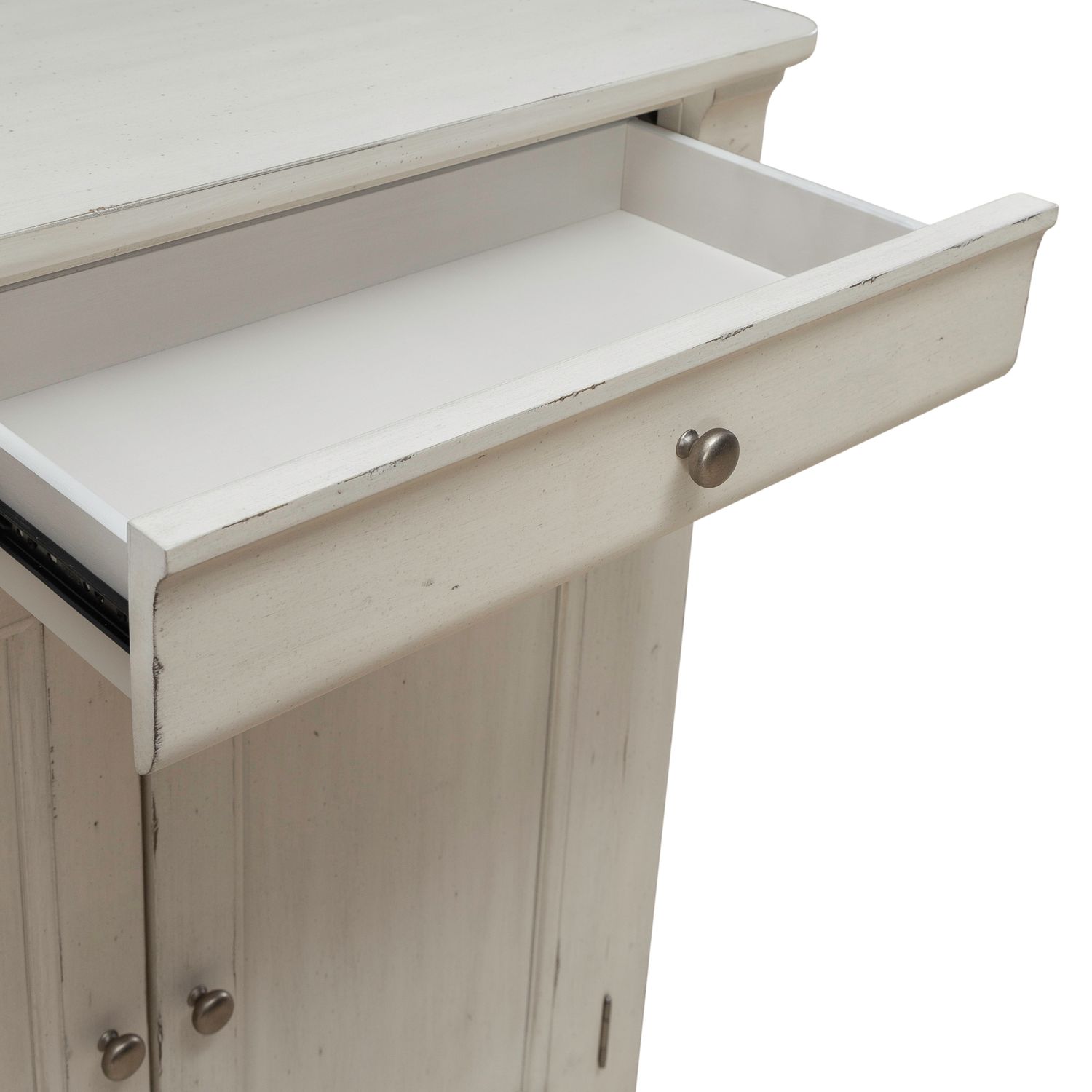 Morrow Bay Wood 4-Door 3-Drawer Hall Buffet