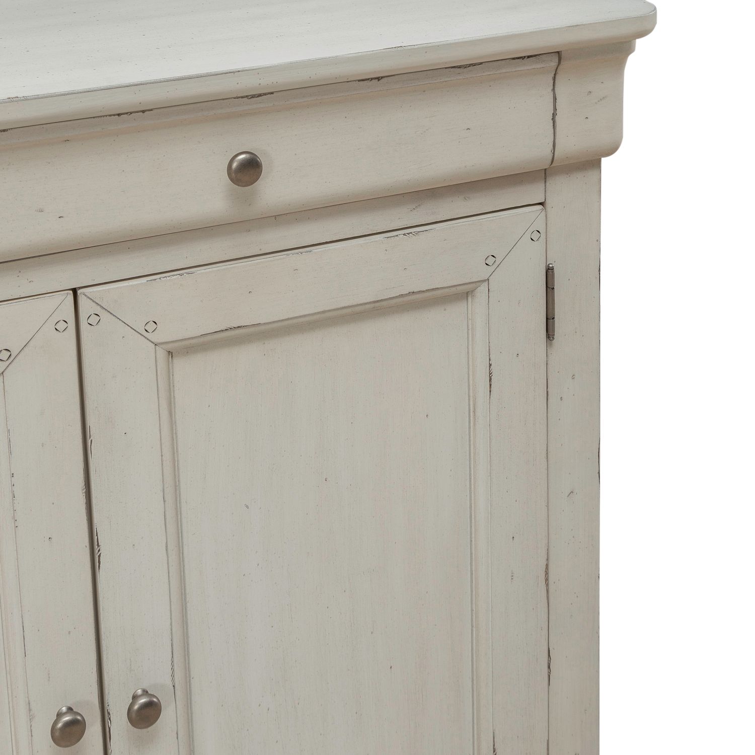 Morrow Bay Wood 4-Door 3-Drawer Hall Buffet
