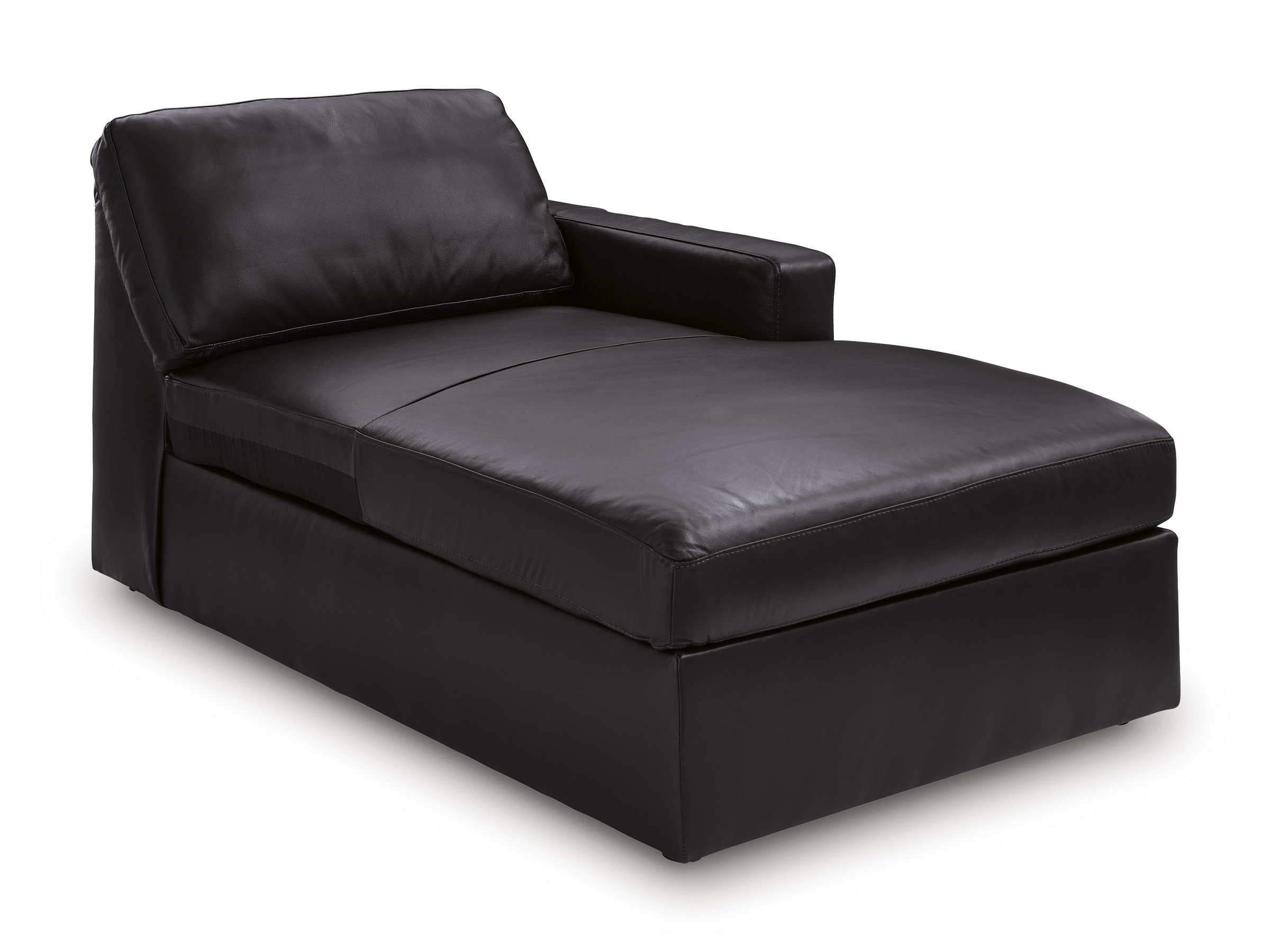 ModMax II U-Shaped Leather 4-Piece Double Chaise Sectional