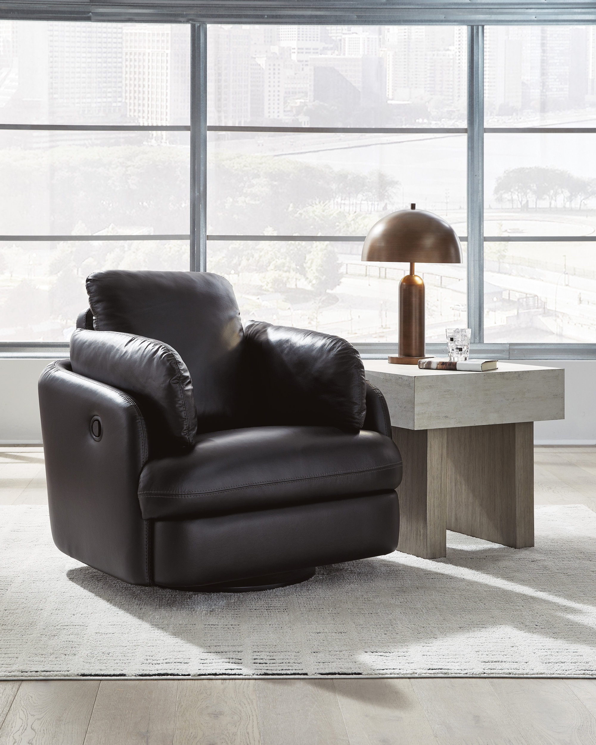 ModMax II L-Shaped Leather 5-Piece Sectional