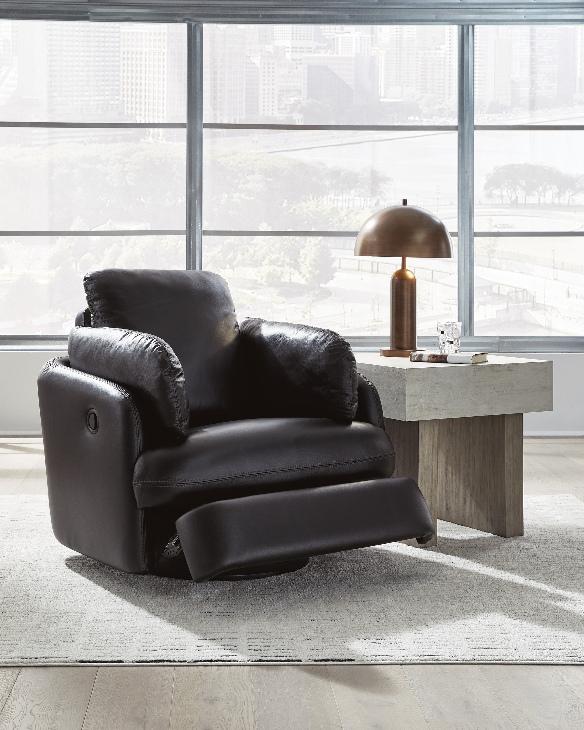 ModMax II L-Shaped Leather 5-Piece Sectional