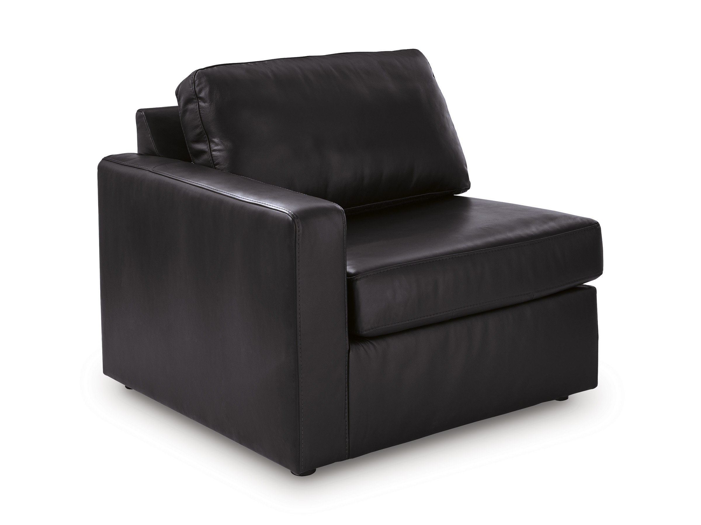 ModMax II Leather 2-Piece Modular Loveseat