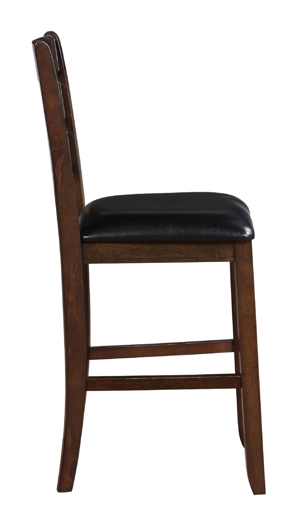 Urbana Leatherette/Wood Counter Chair