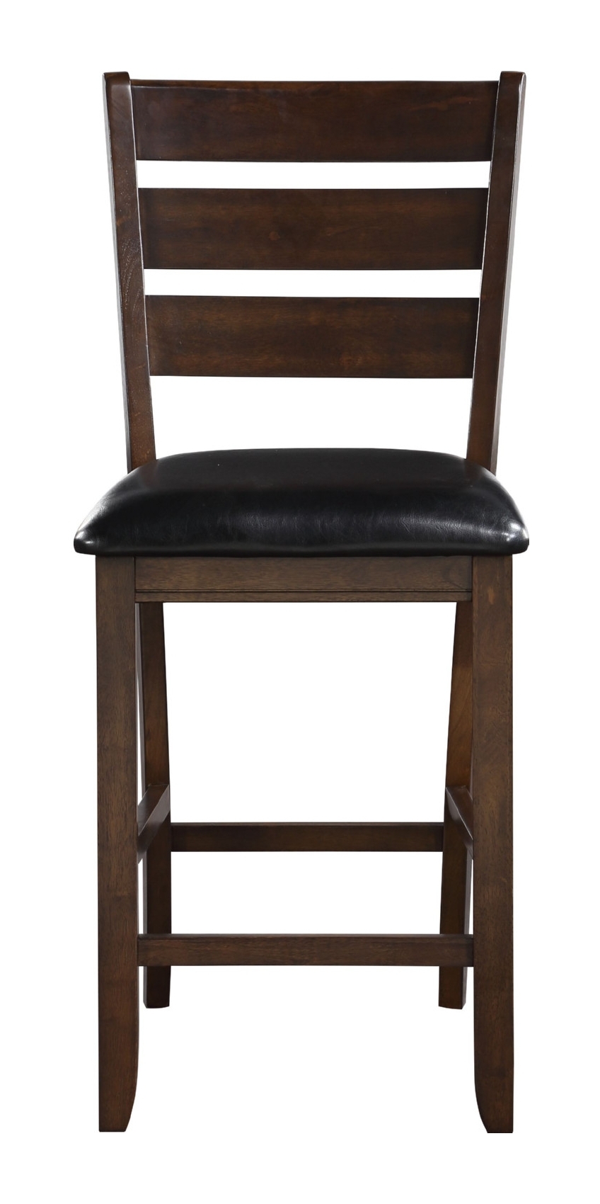 Urbana Leatherette/Wood Counter Chair