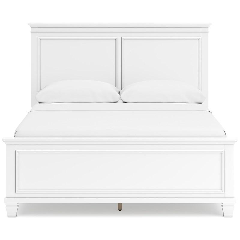 SM Fortman Wood Panel Bed