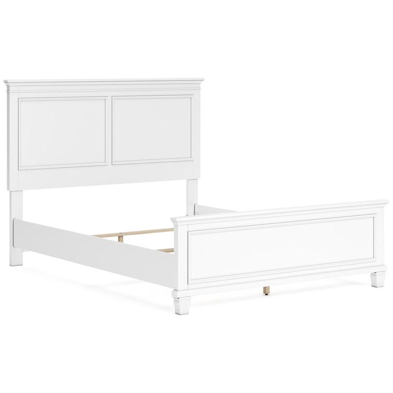 SM Fortman Wood Panel Bed