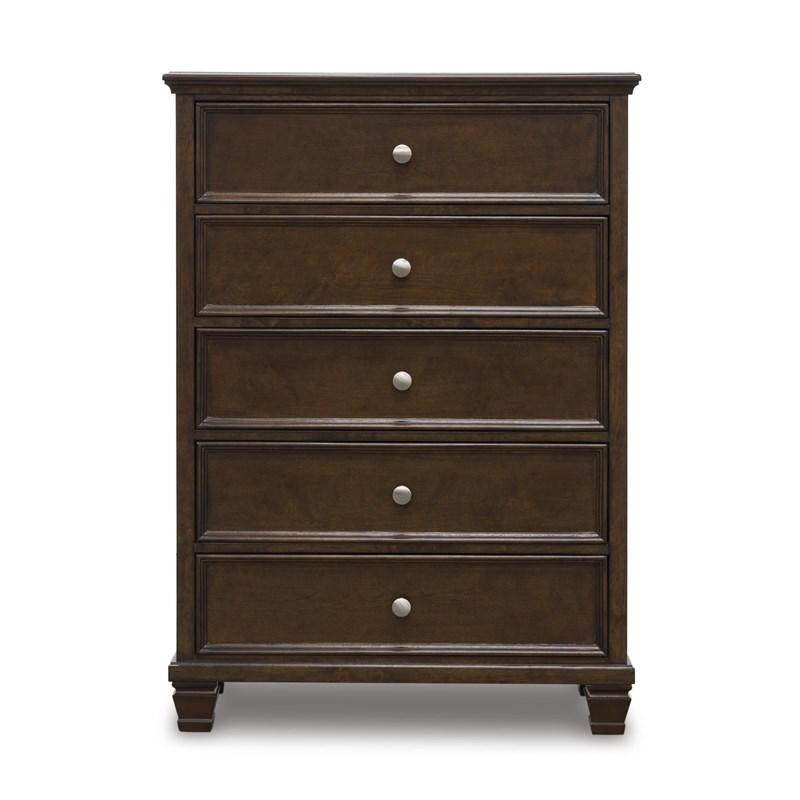 SM Danabrin Wood Chest w/5 Drawers