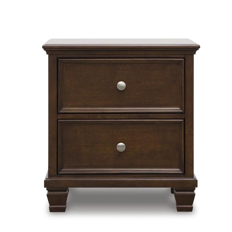 SM Danabrin Wood Nightstand w/2 Drawers