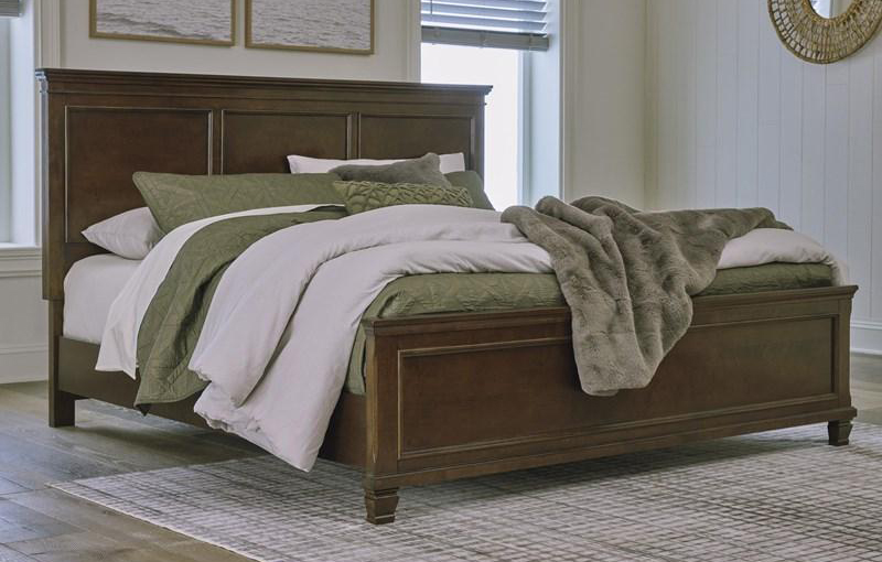 SM Danabrin Wood Panel Bed