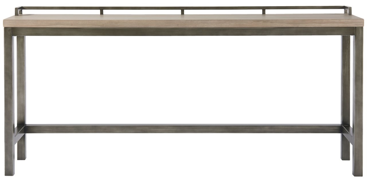 Mitchell Wood/Metal Console Table w/3 Stools