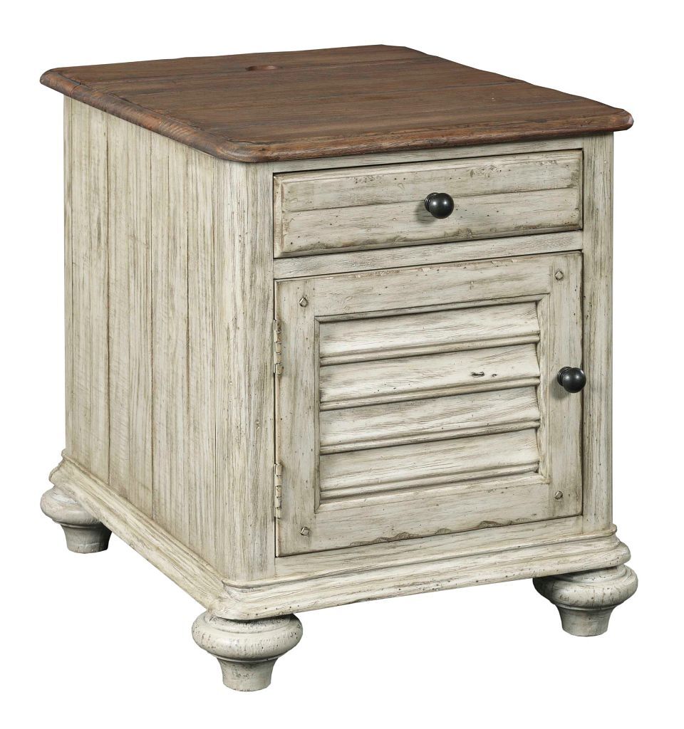 Weatherford Bolton Round Wood Cocktail Table Set