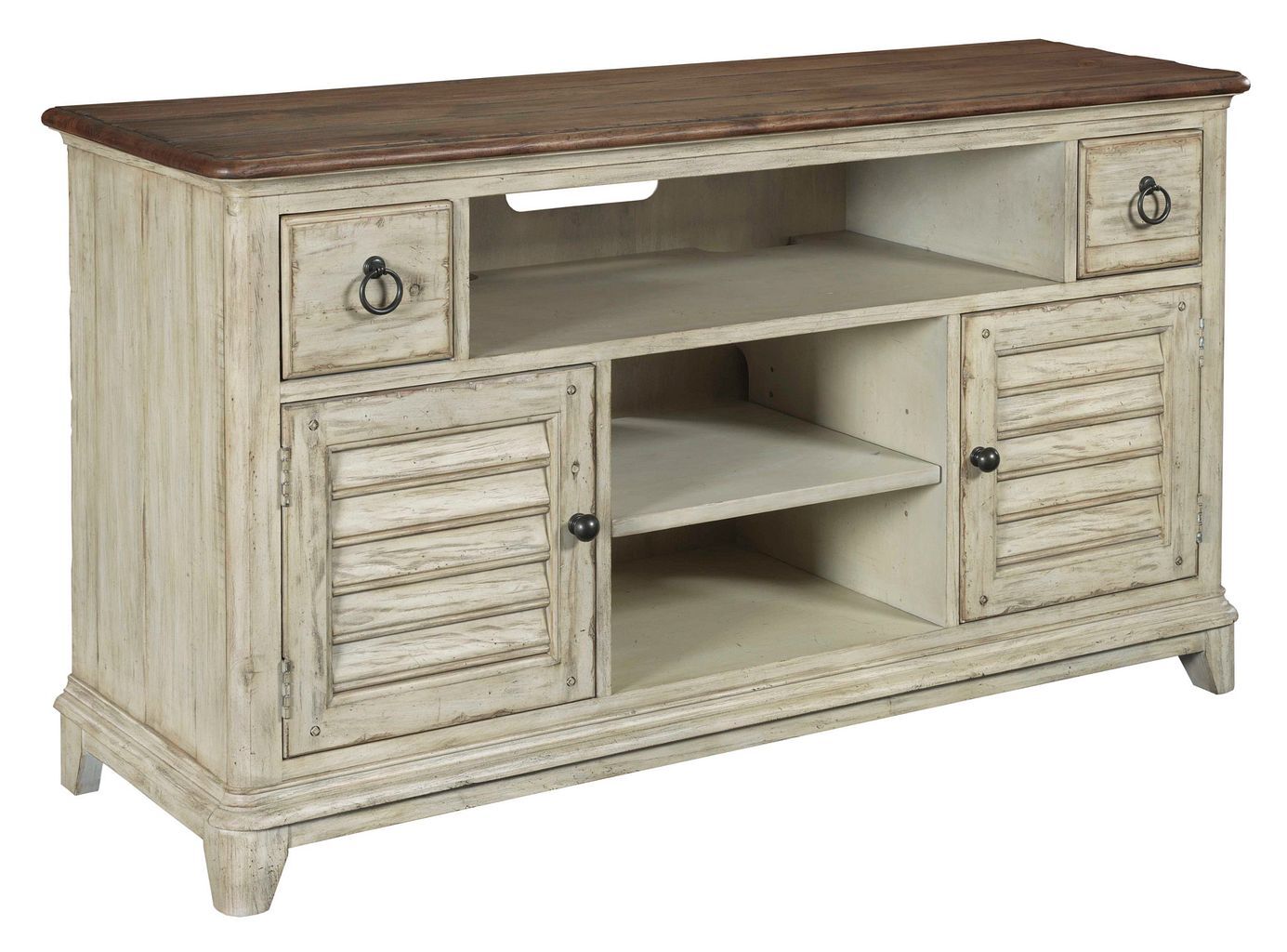 Weatherford Bolton Round Wood Cocktail Table Set