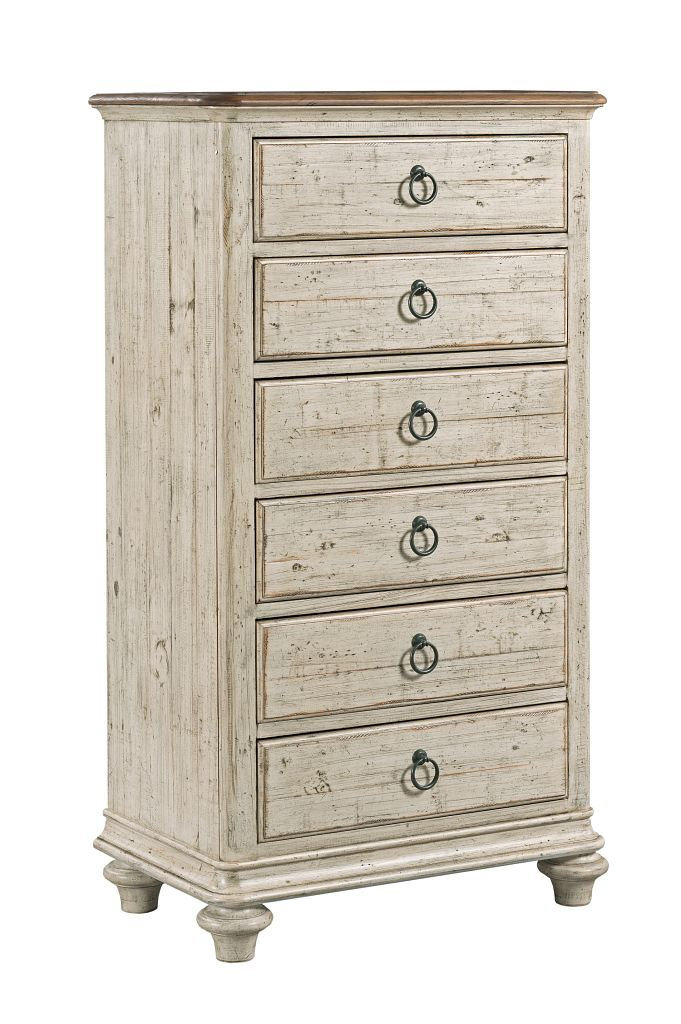 Weatherford Devon Wood 6-Drawer Lingerie Chest