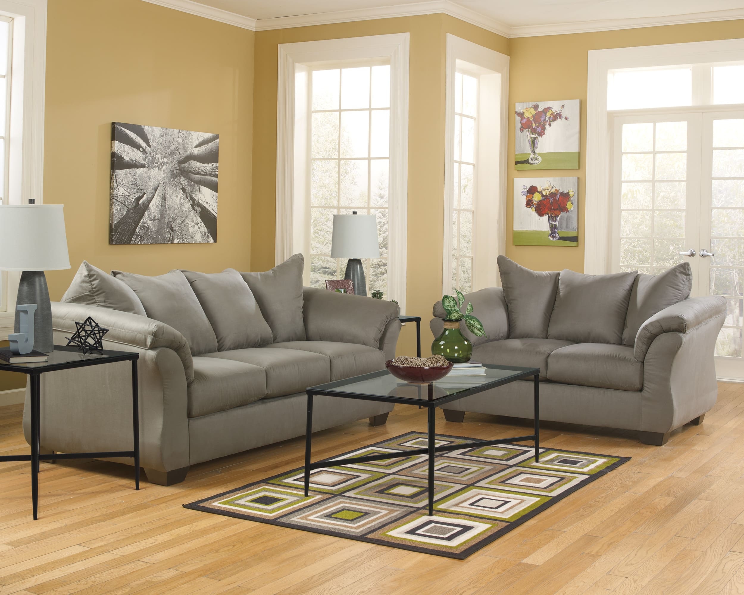 Darcy Polyester Loveseat