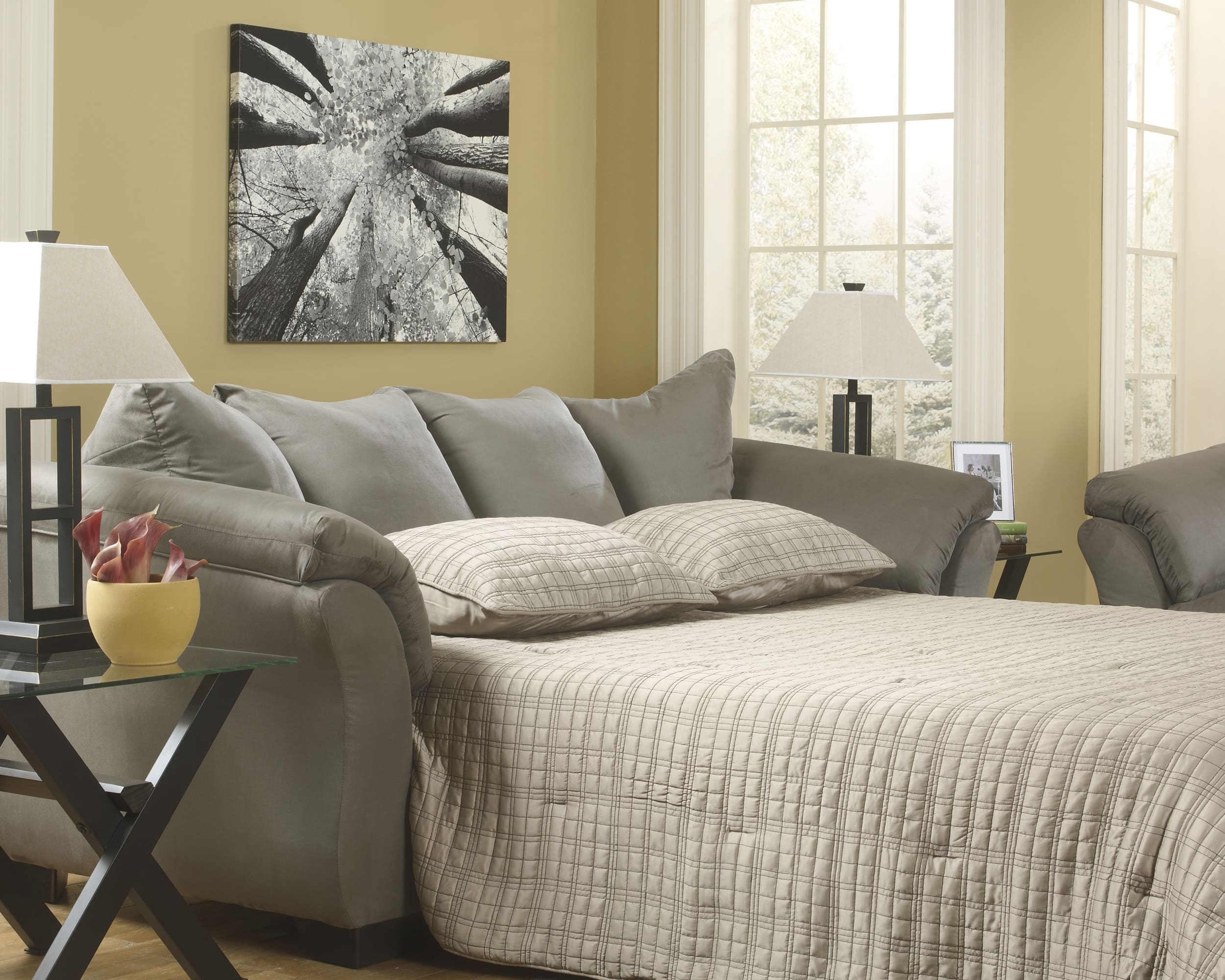 Darcy Polyester Full Sofa Sleeper