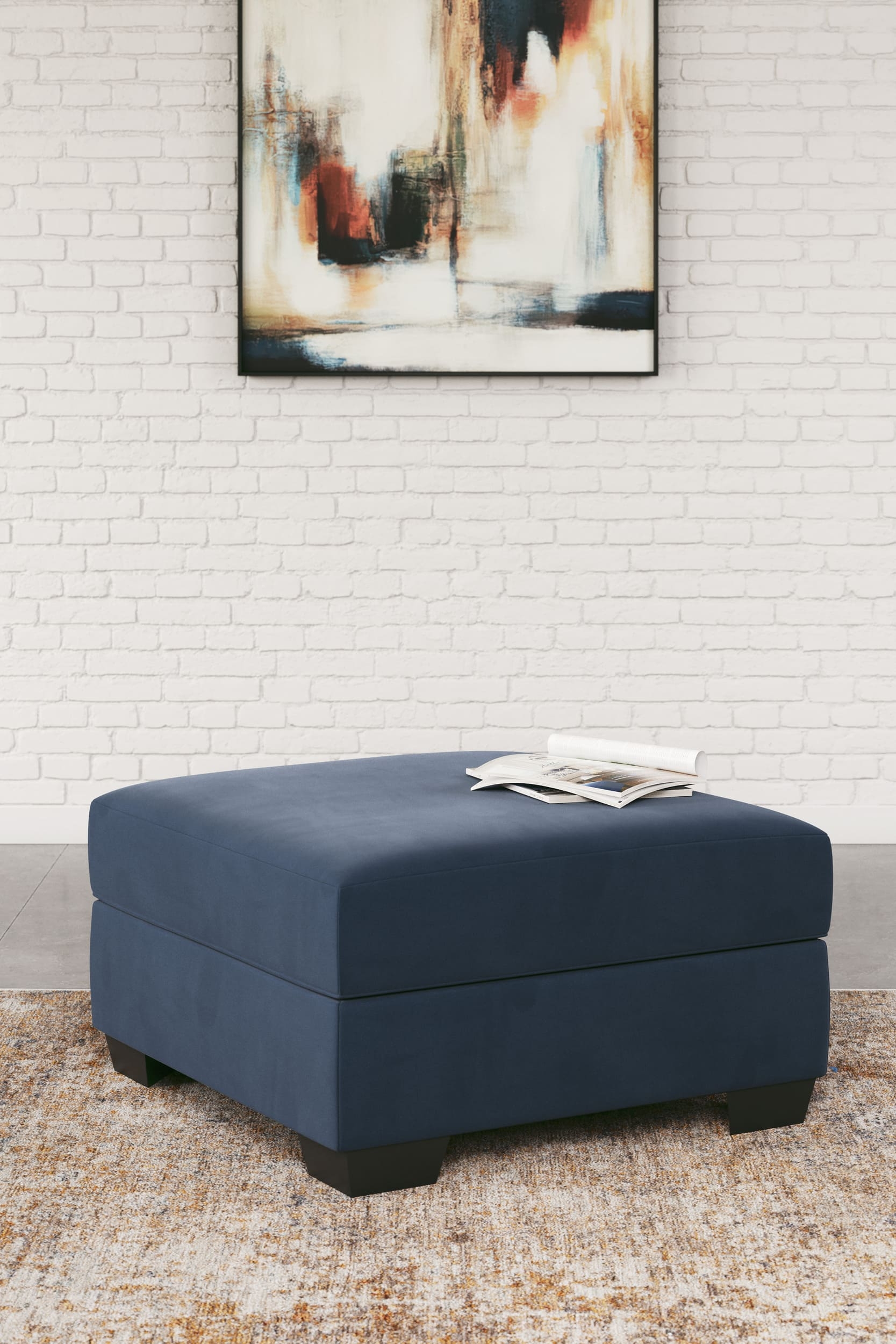 Darcy Polyester Ottoman