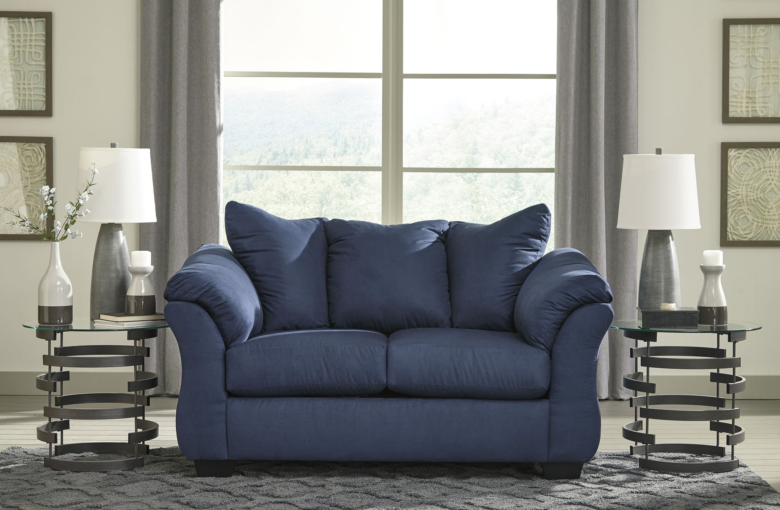 Darcy Polyester Loveseat