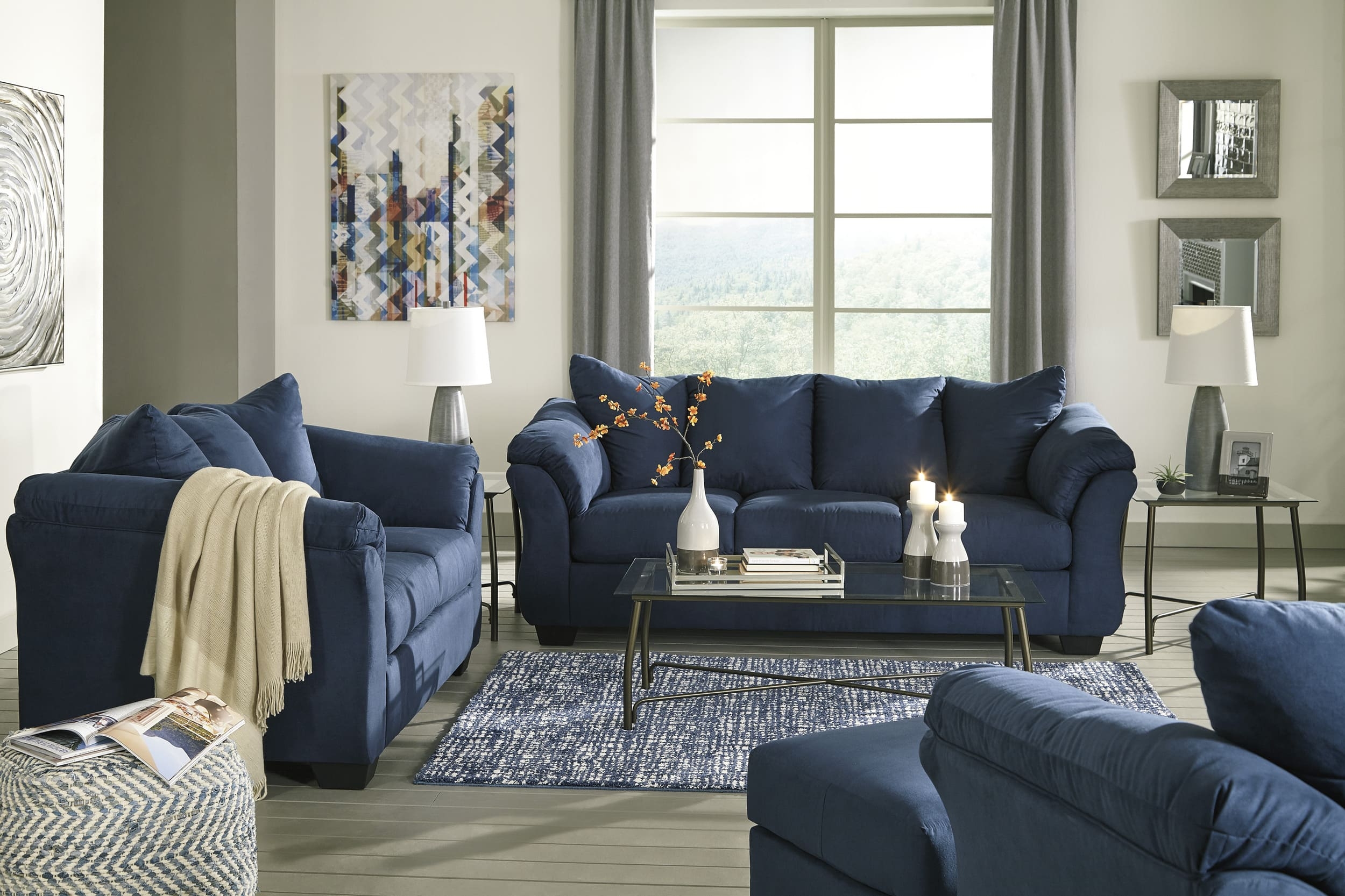 Darcy Polyester Full Sofa Sleeper