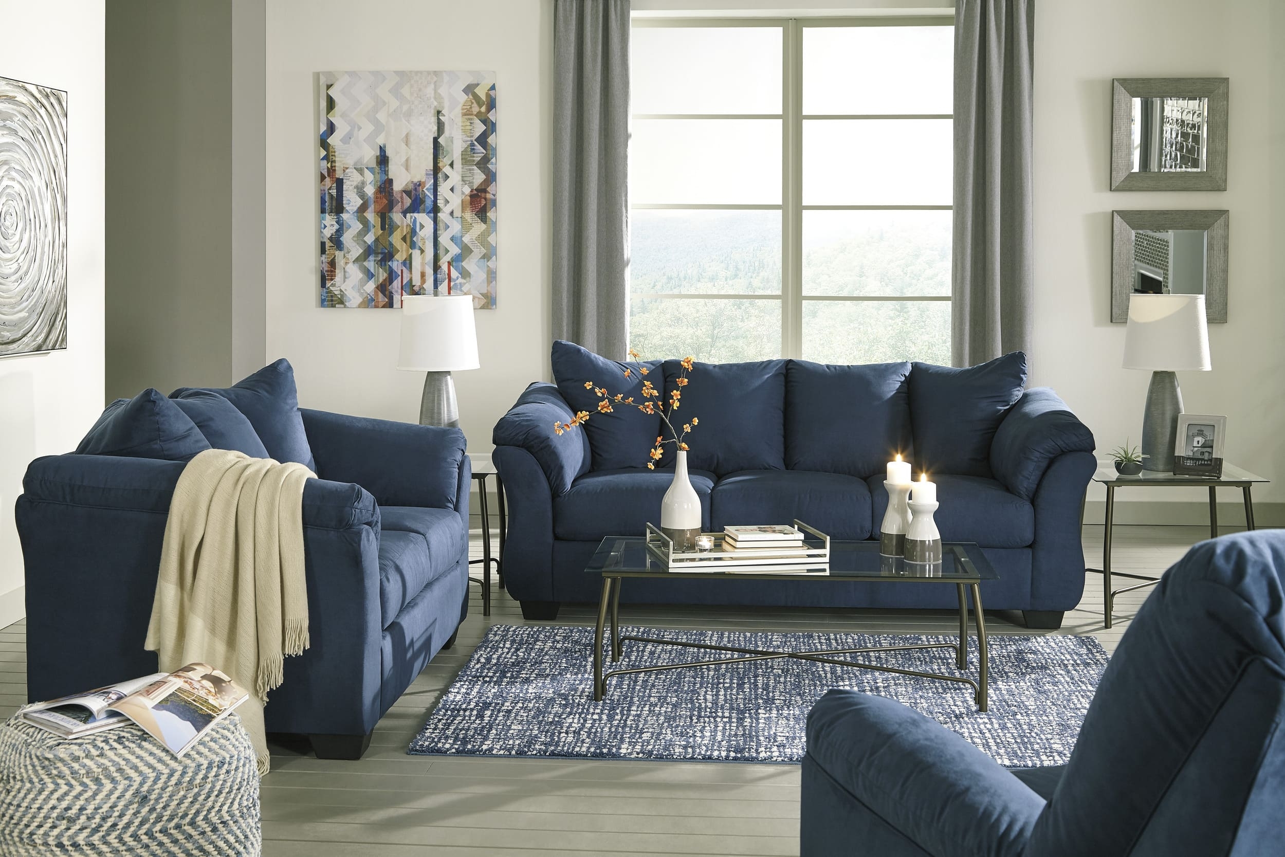 Darcy Polyester Full Sofa Sleeper
