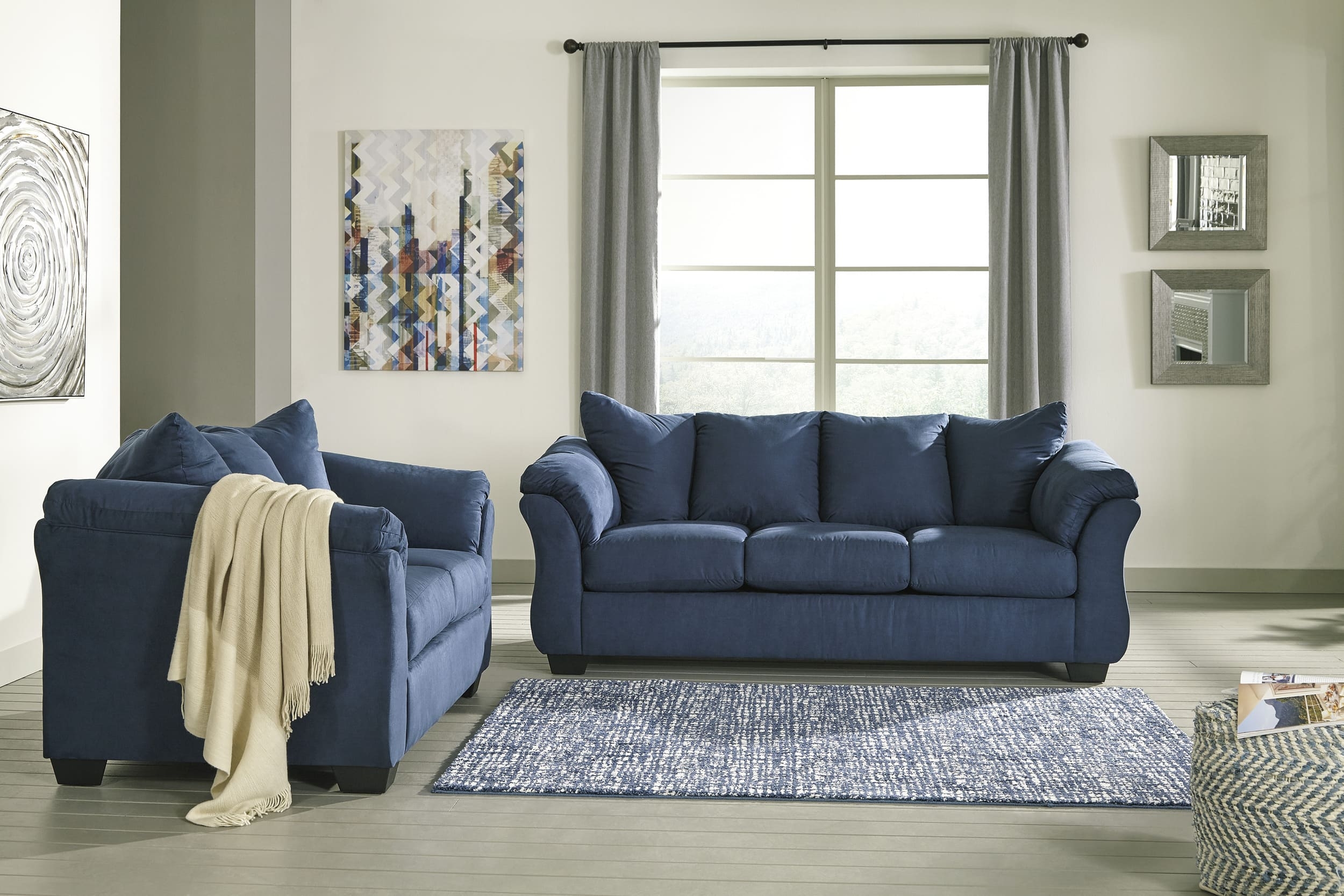 Ashley Darcy Sofa And Loveseat