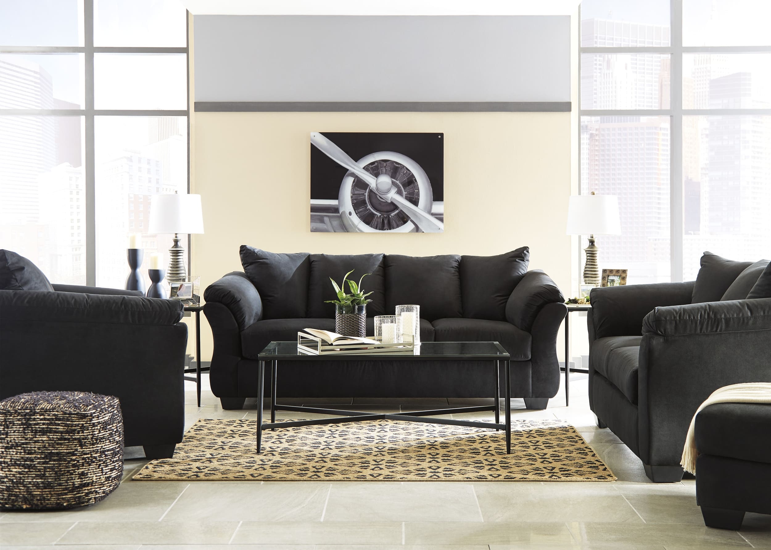 Darcy Polyester Sofa