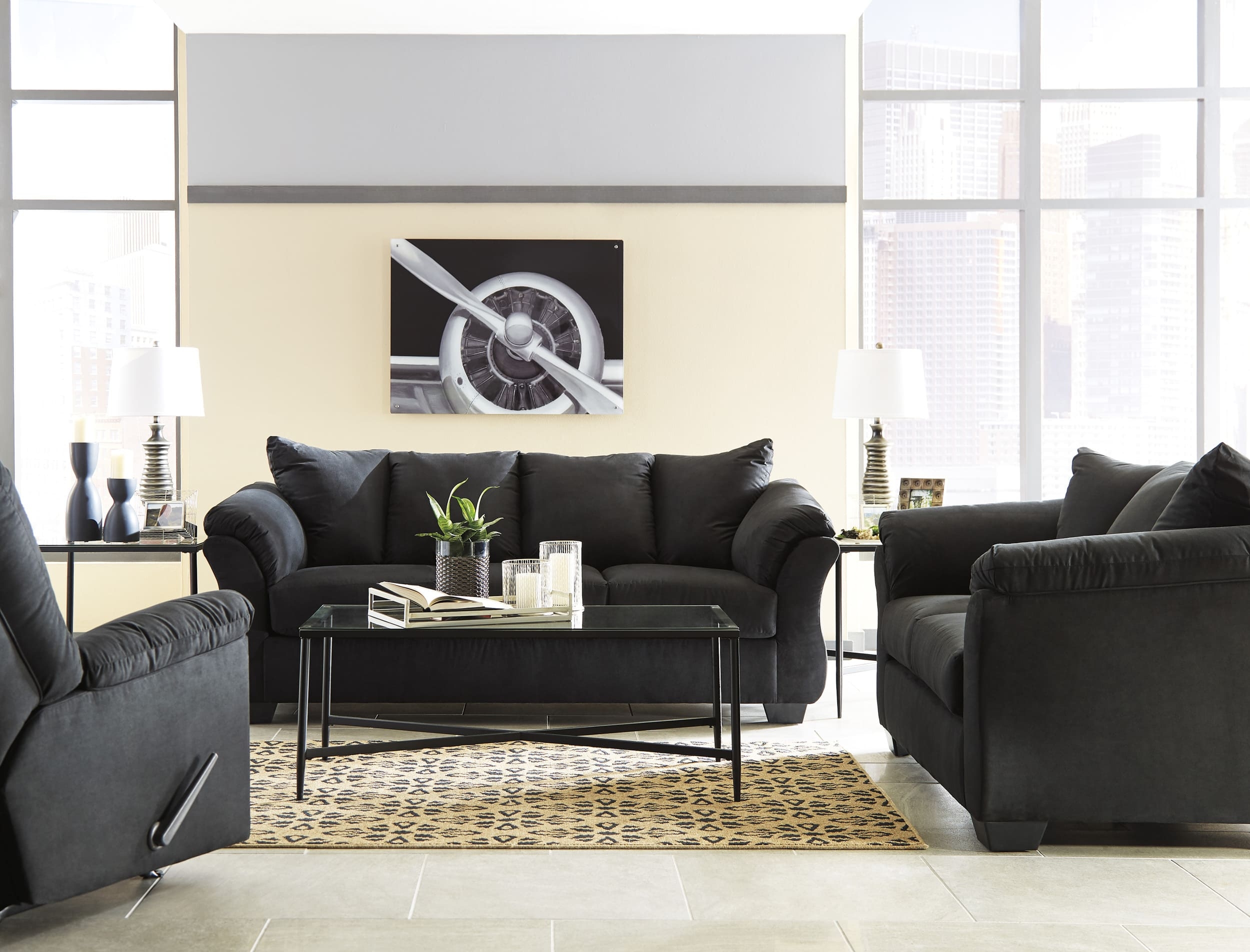 Darcy Polyester Sofa