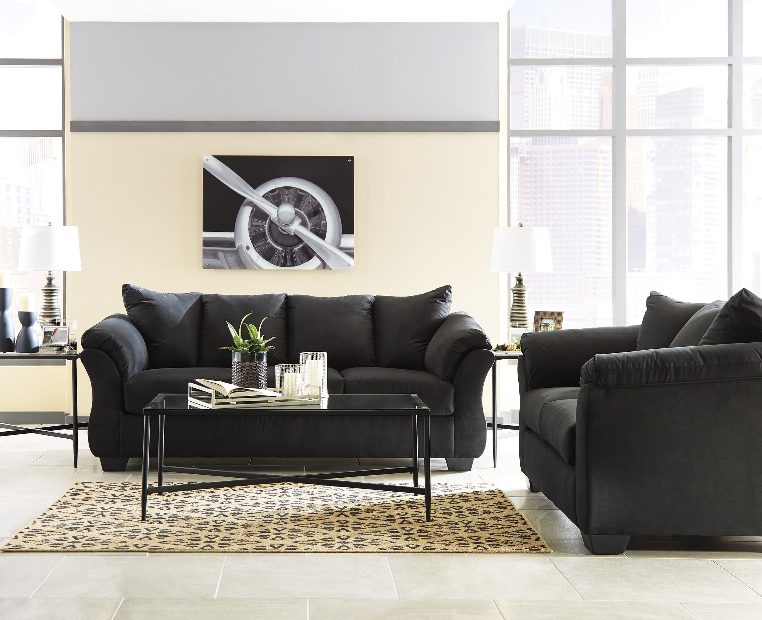 Darcy Polyester Sofa