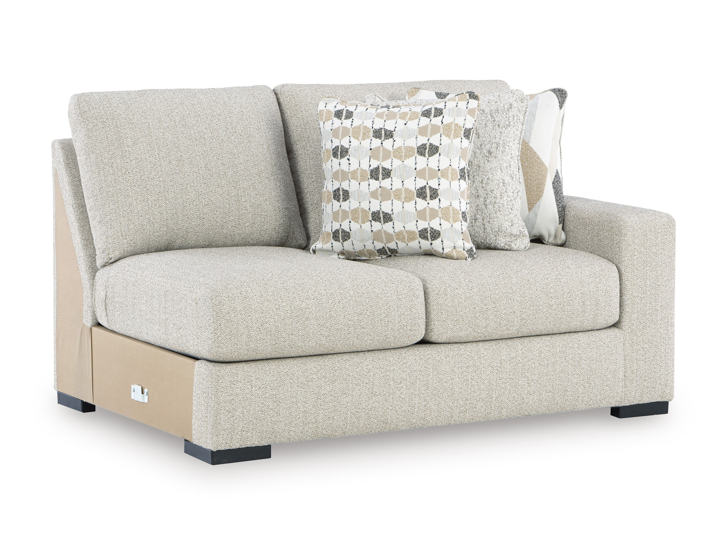 Laurelgrove U-Shaped Polyester 4-Piece Sectional with Chaise