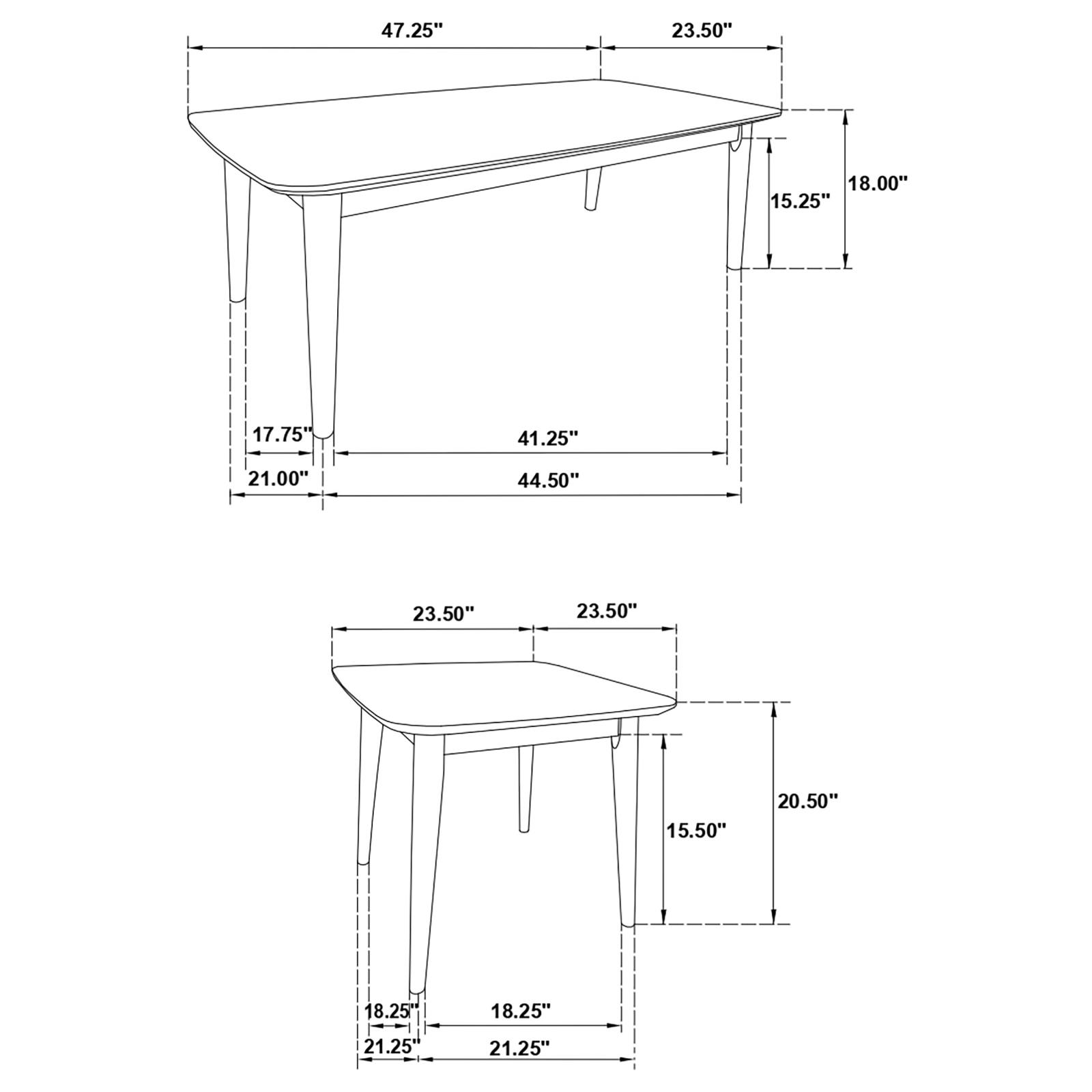 Radley Wood Veneer 3-piece Occasional Table Set