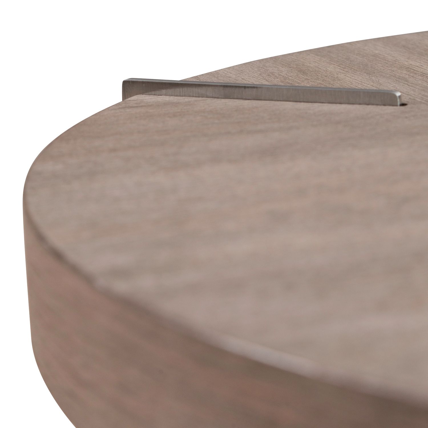 Harlow Round Cocktail Table Set – MDF & Metal