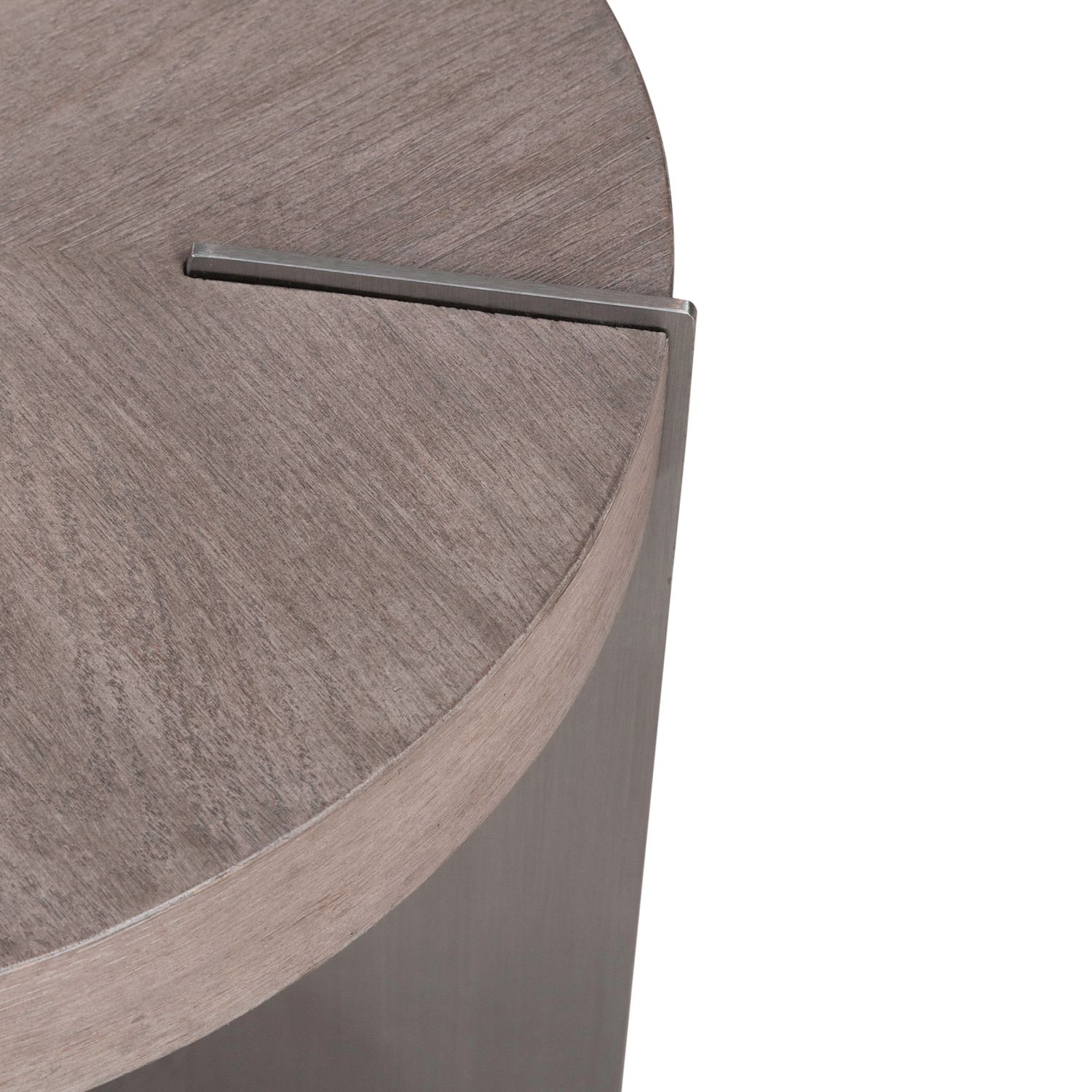 Harlow Round Cocktail Table Set – MDF & Metal