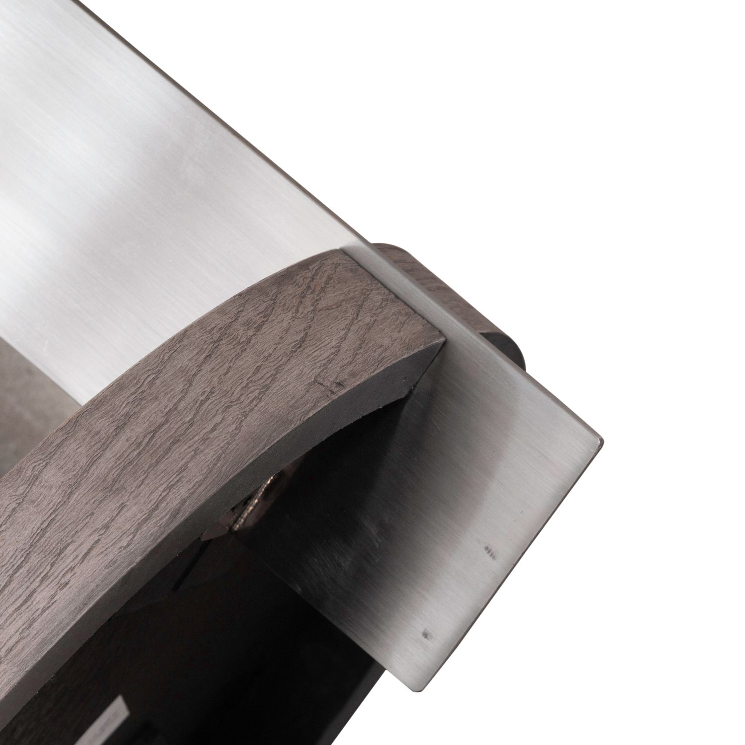 Harlow Oval MDF & Metal Cocktail Table Set – Modern