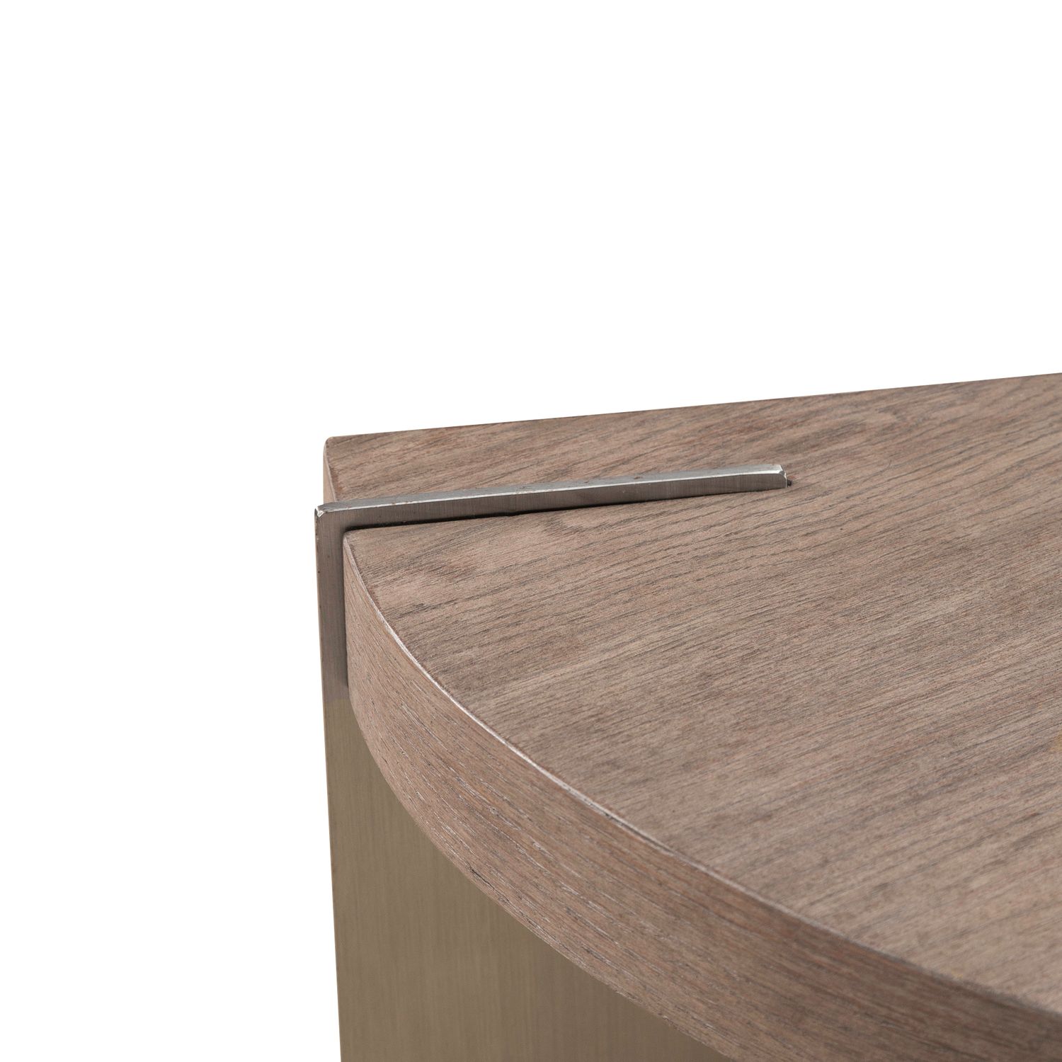 Harlow Demilune MDF/Metal Sofa Table
