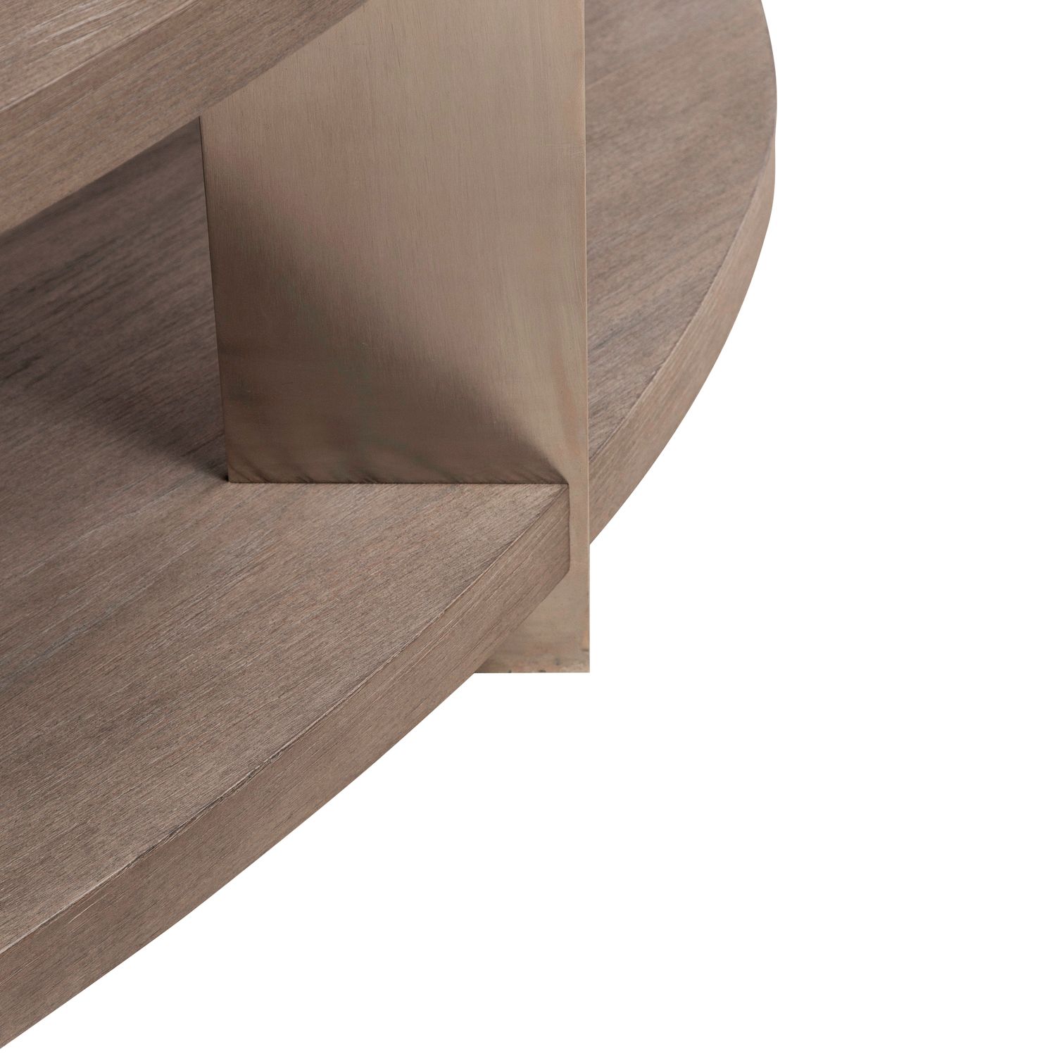 Harlow Demilune MDF/Metal Sofa Table