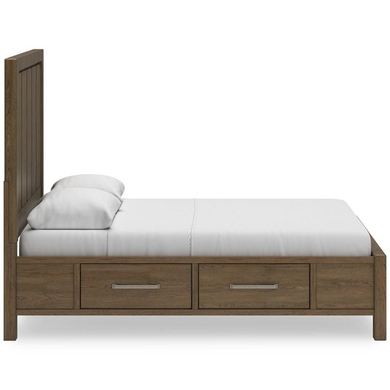 SM Cabalynn Wood Panel Bed w2 Drawers