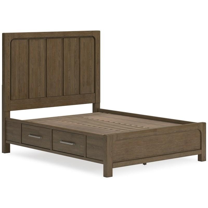 SM Cabalynn Wood Panel Bed w2 Drawers