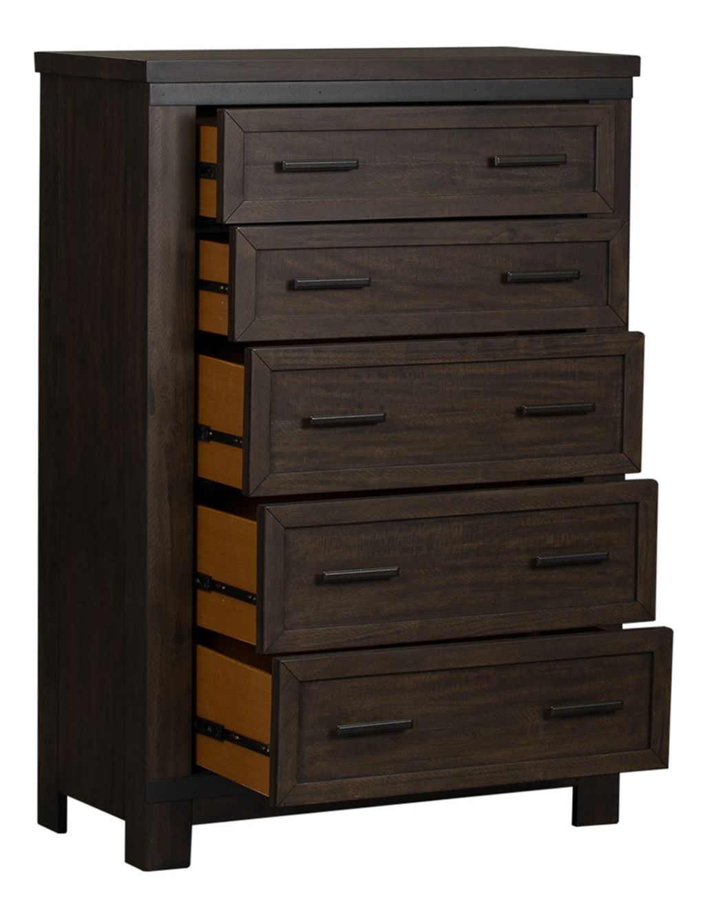 Thornwood Hills Bookcase Bedroom Set | Rustic Storage