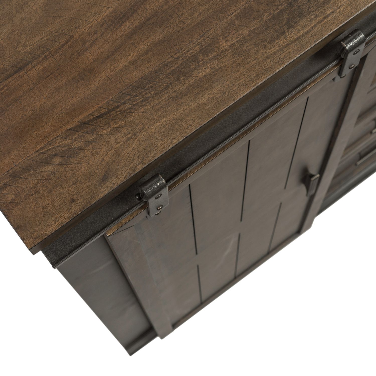 Thornwood Hills Bookcase Bedroom Set | Rustic Storage